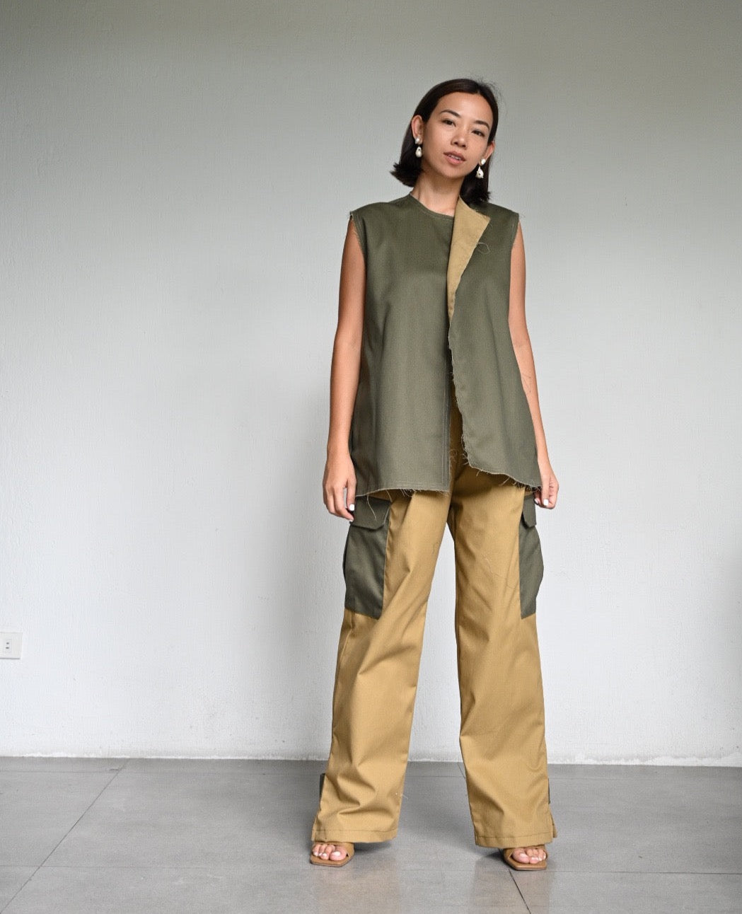 USS2 U-Pocket Cargo PNT [Loose]スノーボー パンツ USS2 U-Cargo PNT [Loose-Fit] MOMonument one-wash two-way cargo