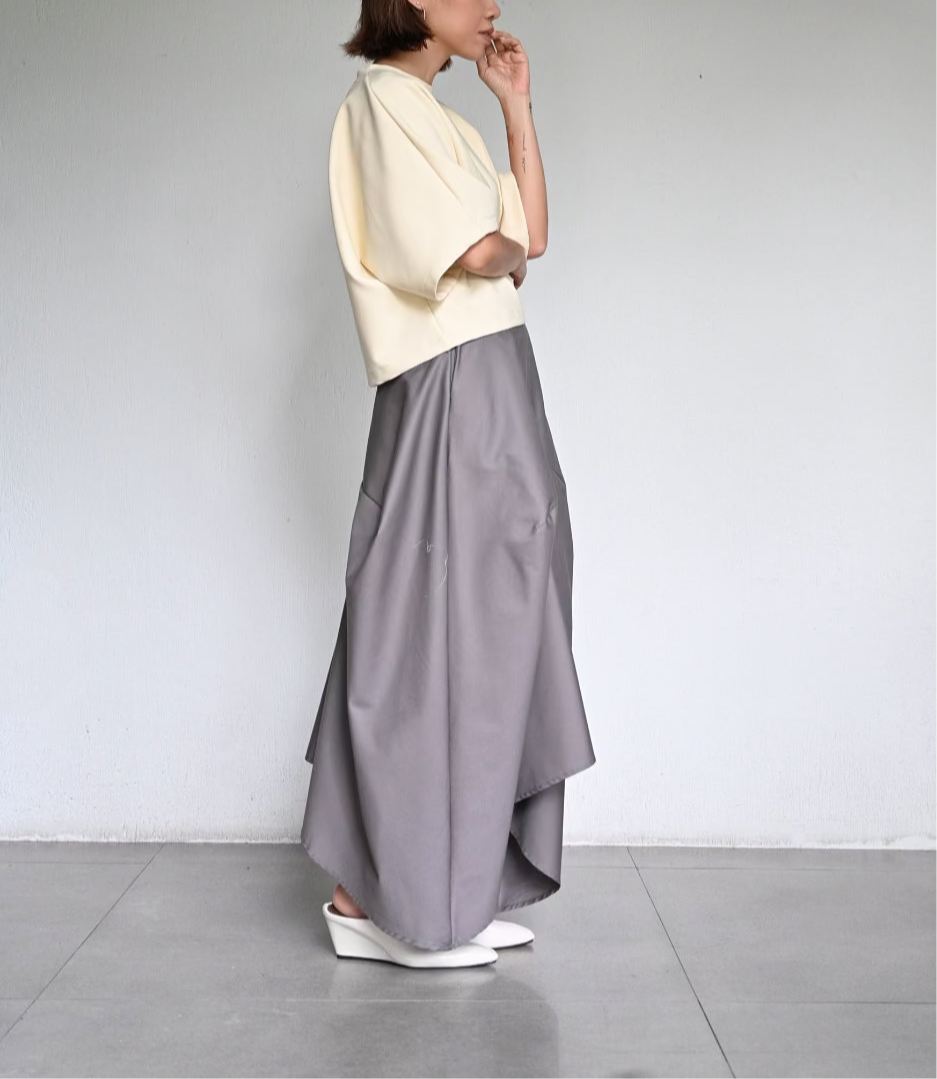 Origami Long Skirt