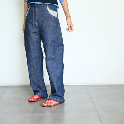 Jafa Barrel-Leg Jeans