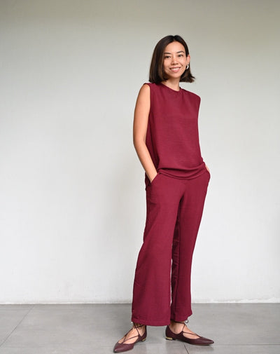 Koa Sleeveless + Pica Ankle Pants