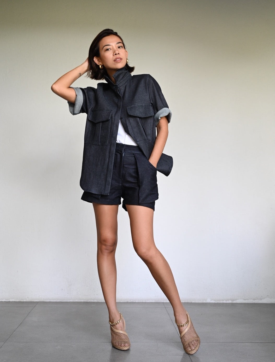 Palermo Denim Top