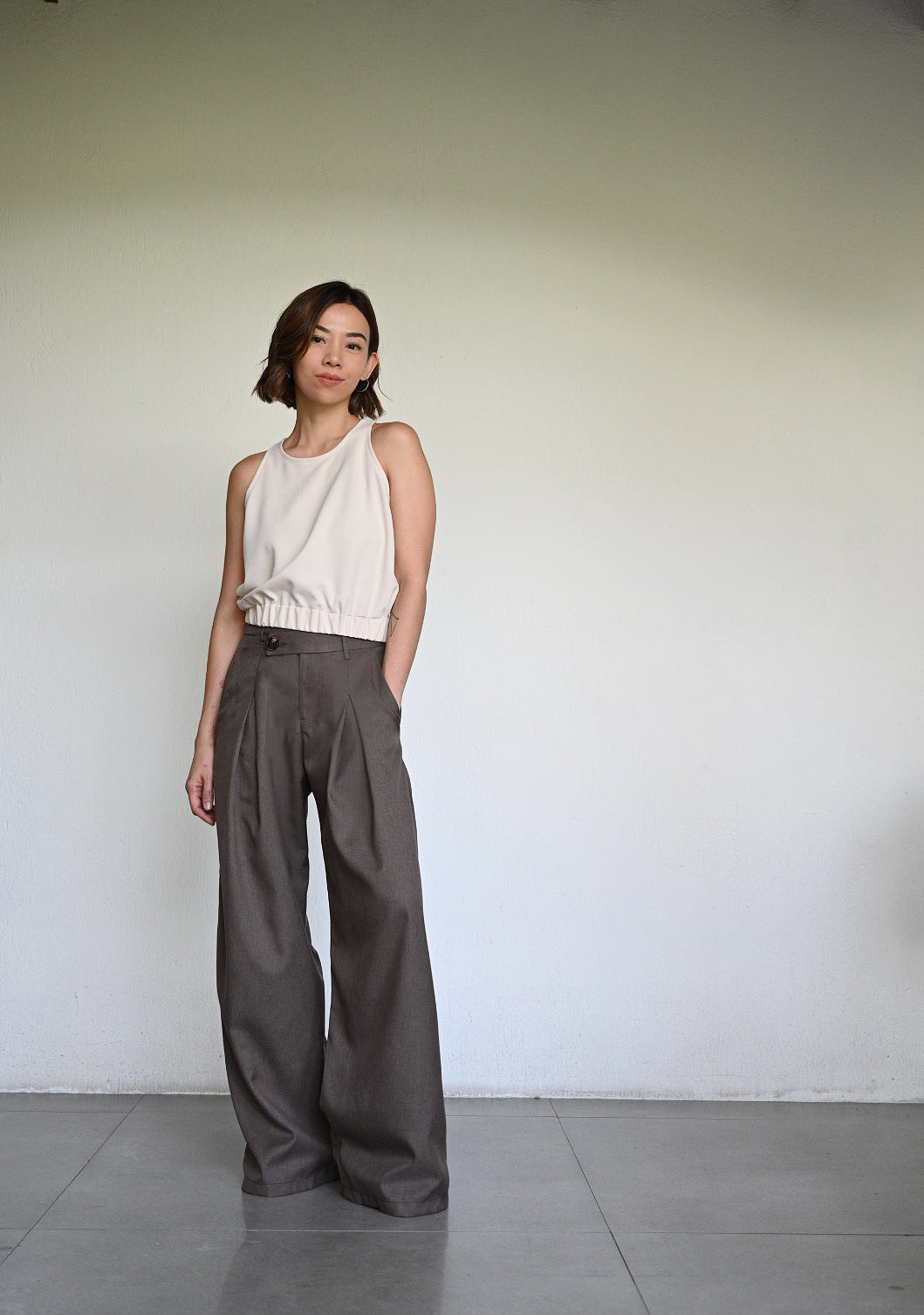 Mari with Elastic Hem