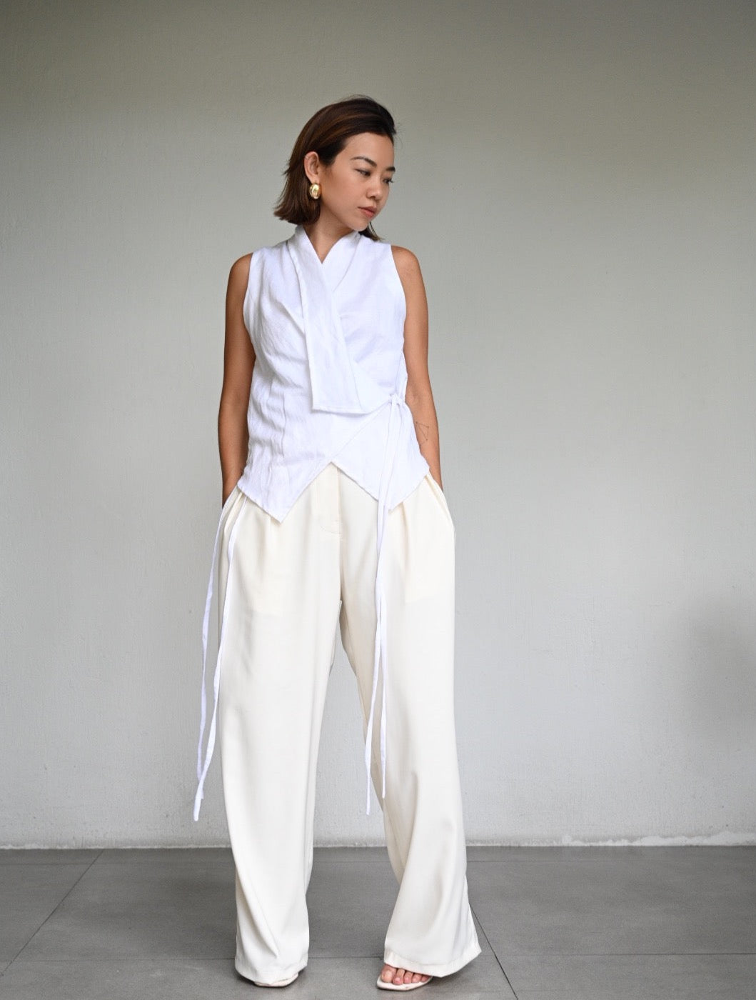 Mayen Wrap Top
