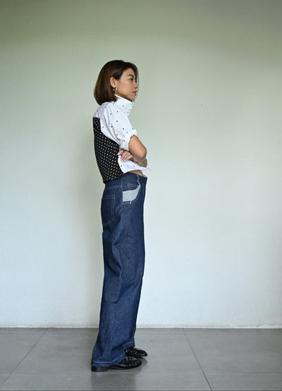 Jafa Barrel-Leg Jeans