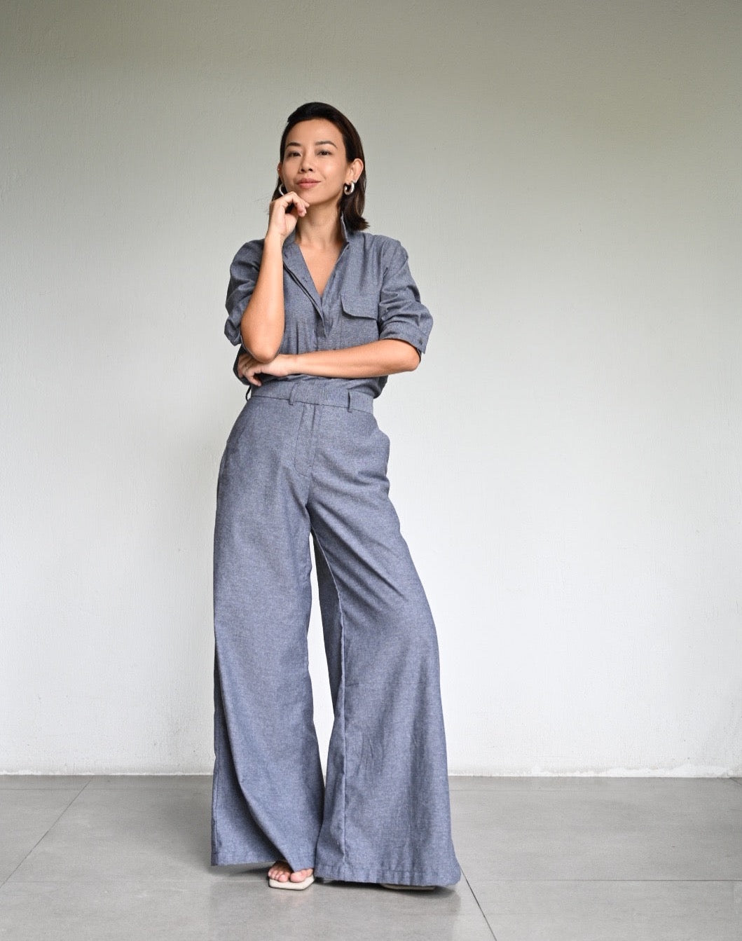 Penelope + Bonne Wide-Leg Pants