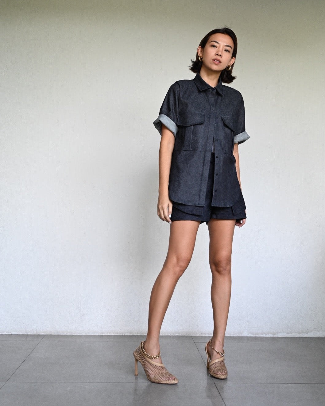 Palermo Denim Top