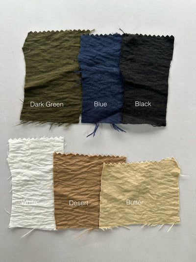 Mina Crumpled Linen