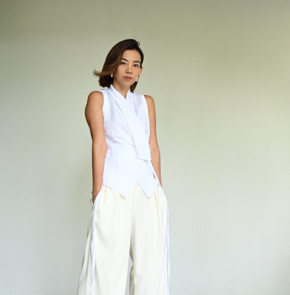 Mayen Wrap Top