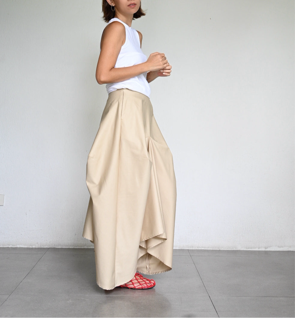 Origami Long Skirt