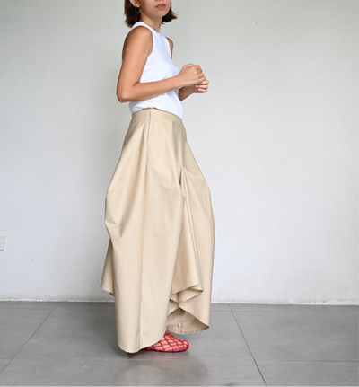 Origami Long Skirt