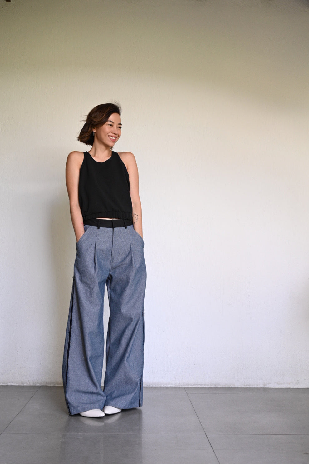 Mari with Elastic Hem