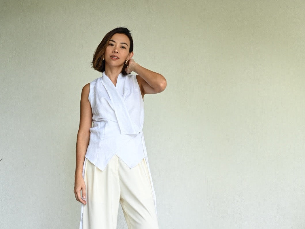 Mayen Wrap Top