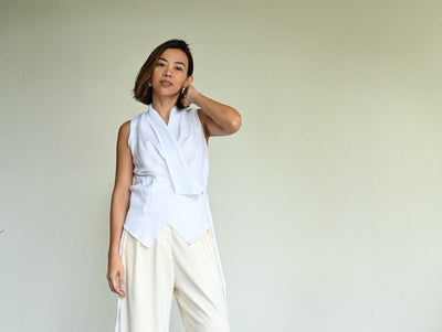 Mayen Wrap Top