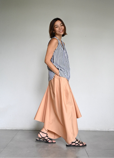 Origami Long Skirt