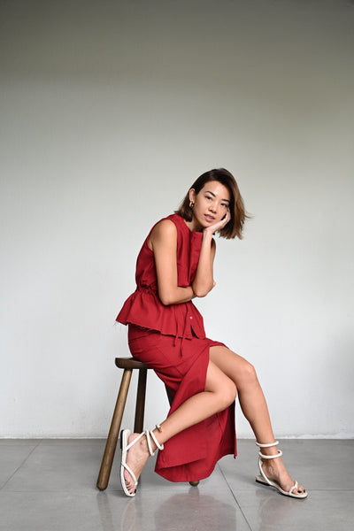 Prima Slit Skirt