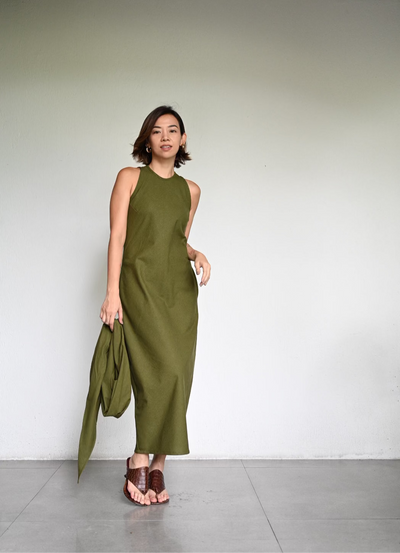 Alba Dress + Scarf