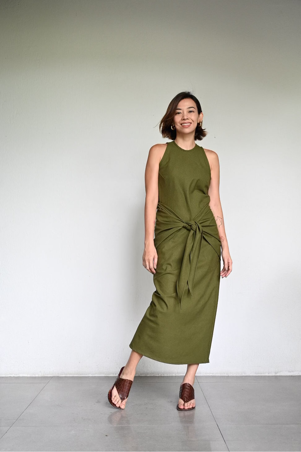 Alba Dress + Scarf