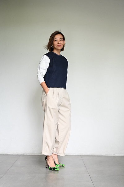 JUNY Denim Pullover