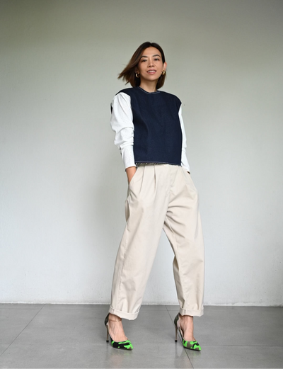 JUNY Denim Pullover