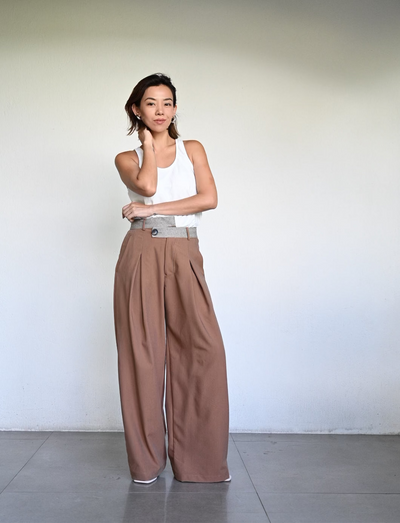 Mina Crumpled Linen