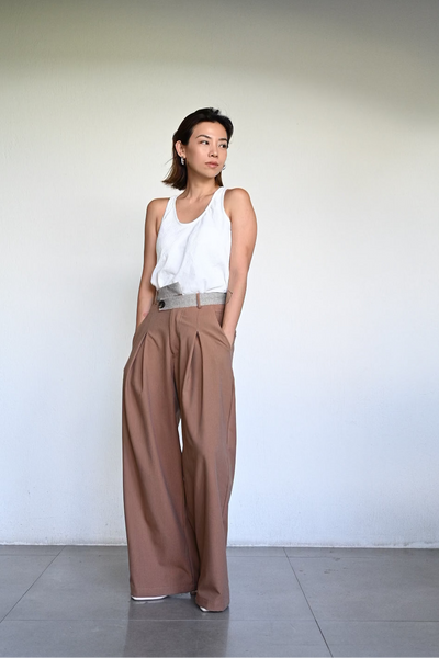 Mina Crumpled Linen