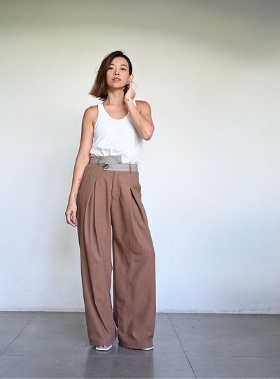 Mina Crumpled Linen