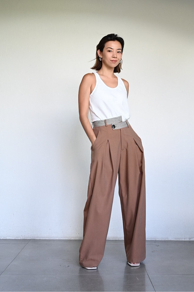 Mina Crumpled Linen