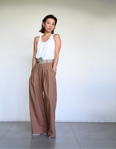 Mina Crumpled Linen