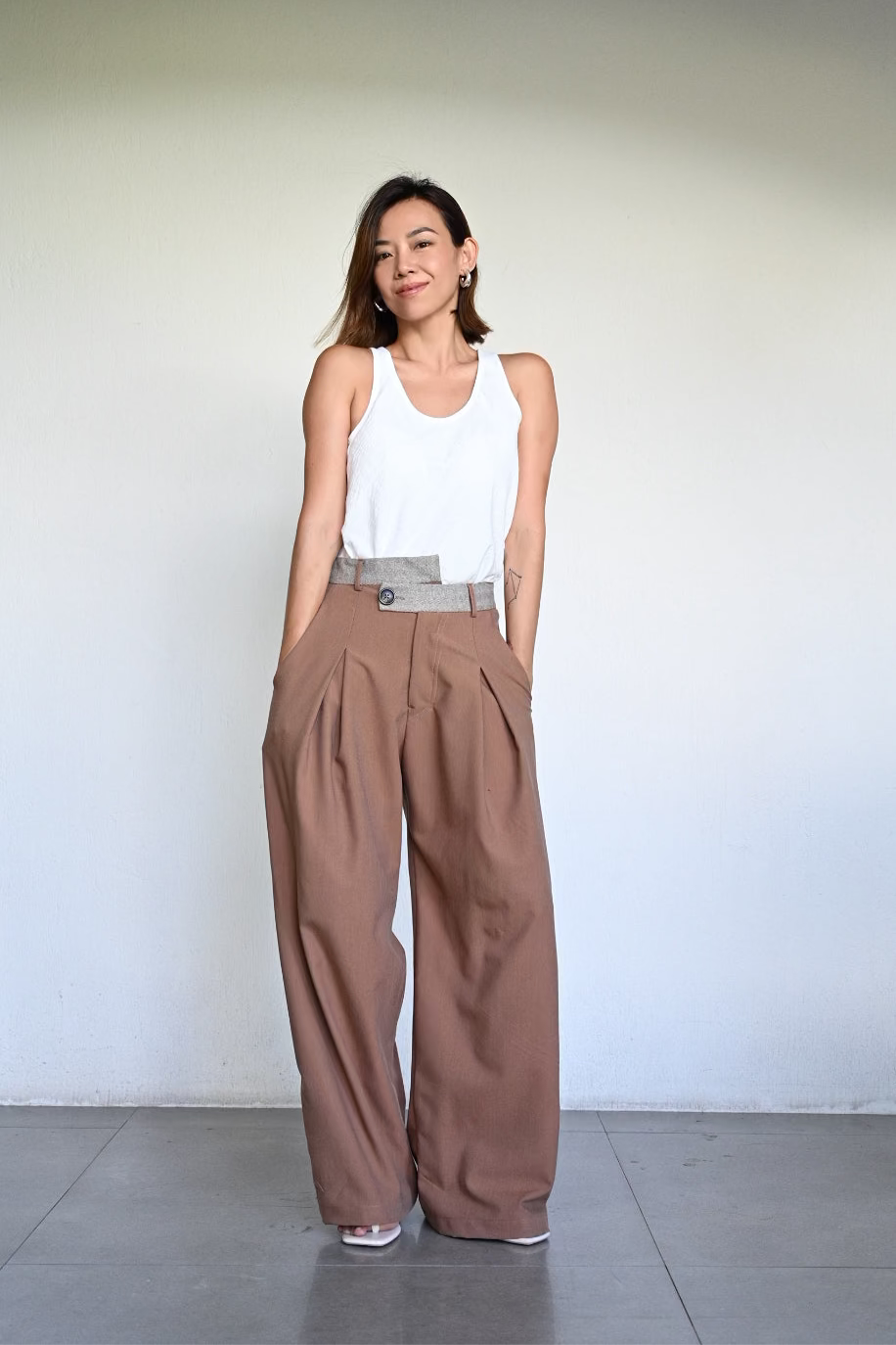 Mina Crumpled Linen