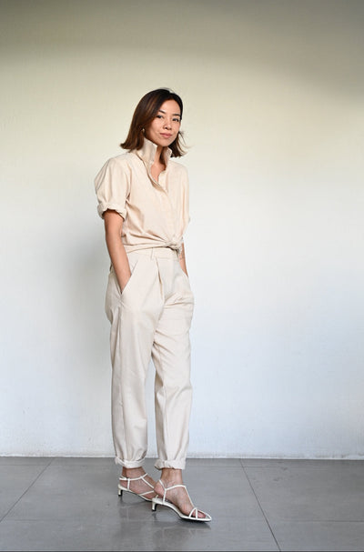 Riga Pleated Trousers