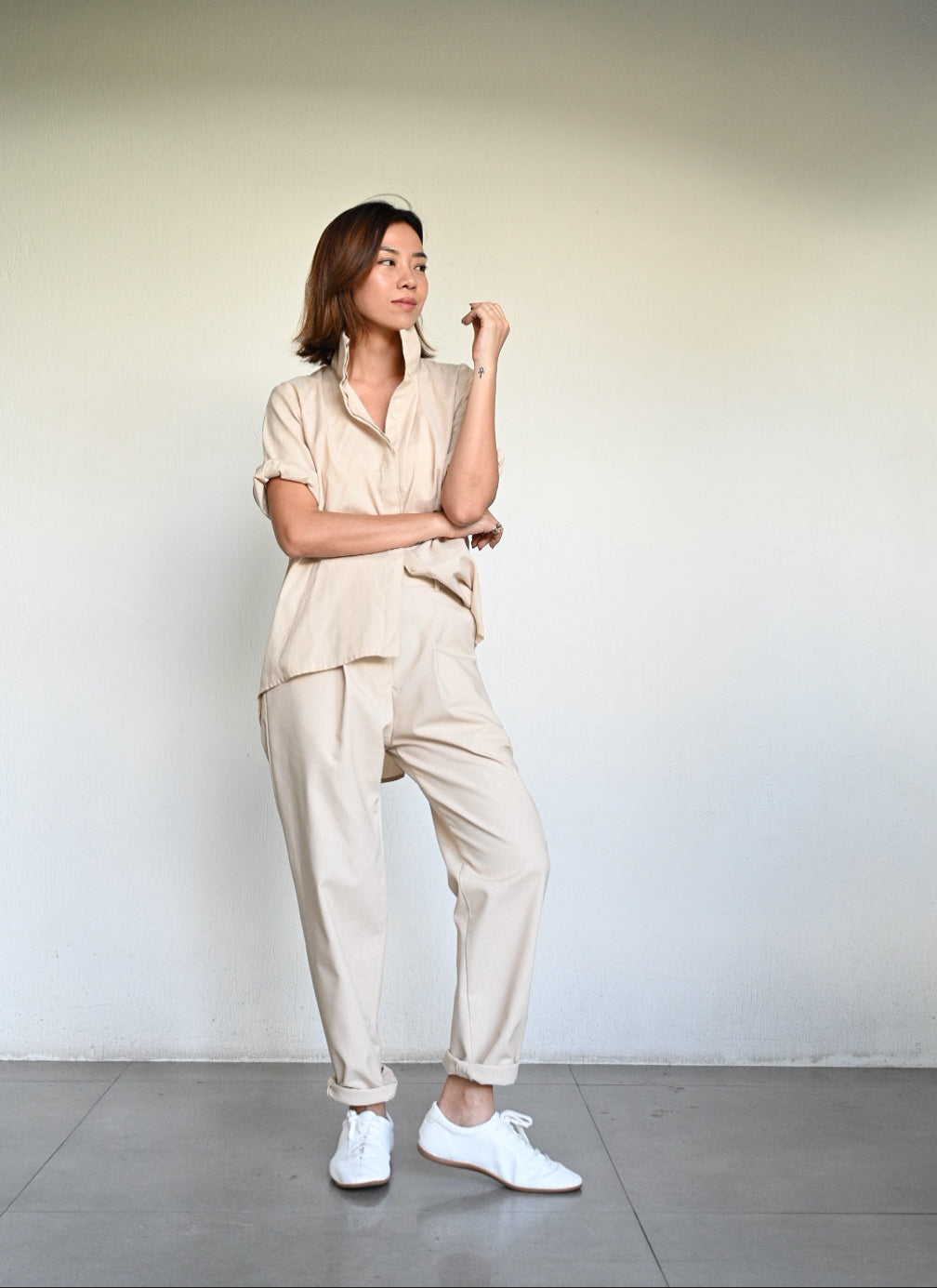 Riga Pleated Trousers