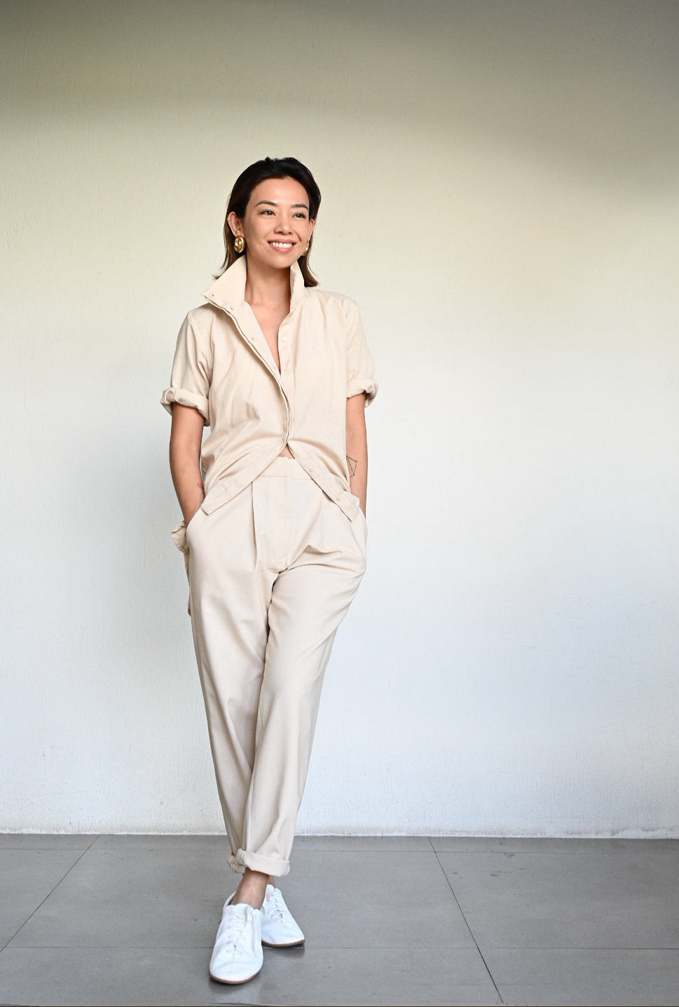 Riga Pleated Trousers