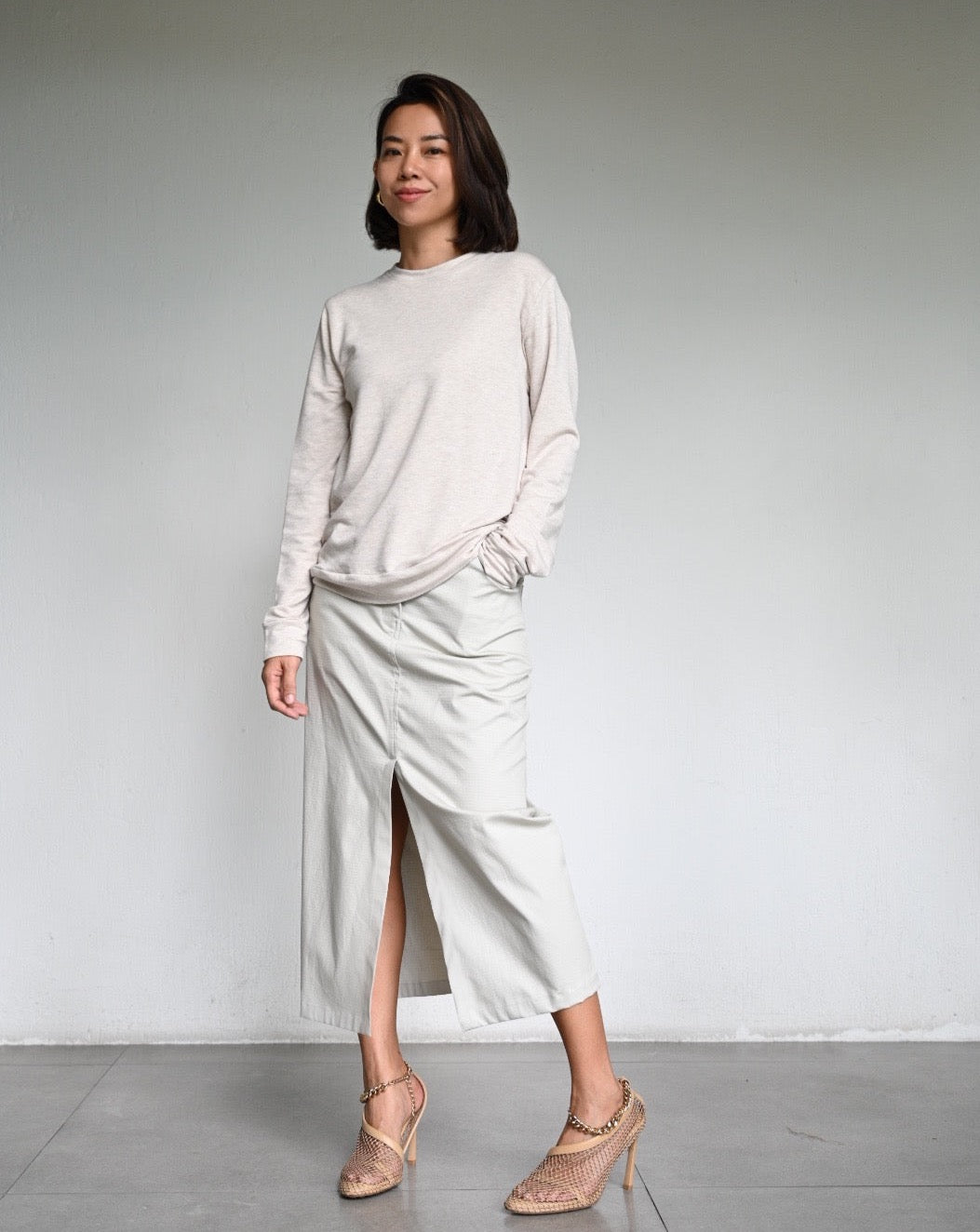 Helena Slit Skirt