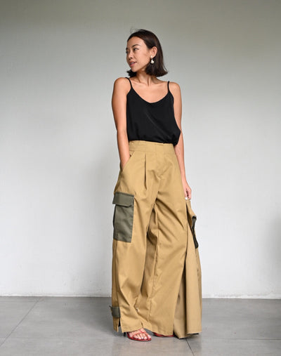 Malek 2-Tone Cargo Pants