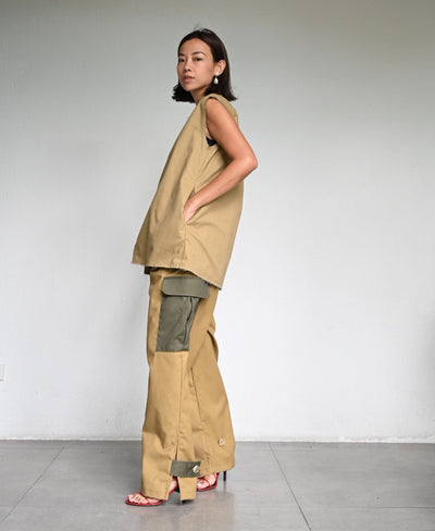Malek 2-Tone Cargo Pants