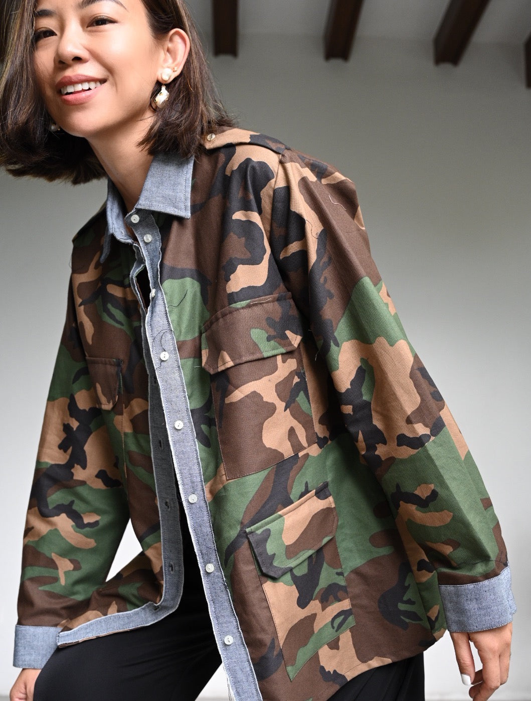 SAACHI Camouflage Jacket