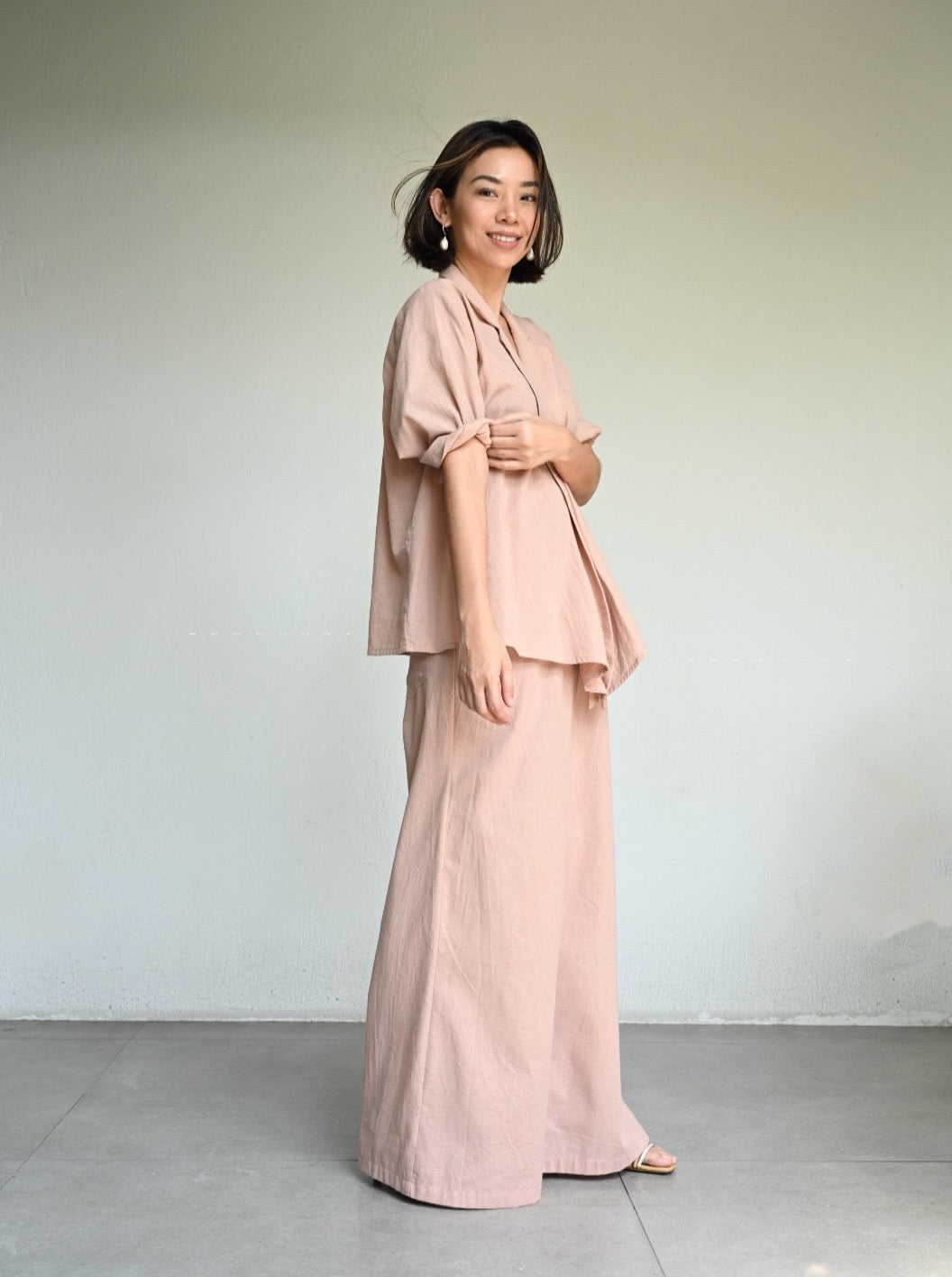 Nara Set in Cotton Linen