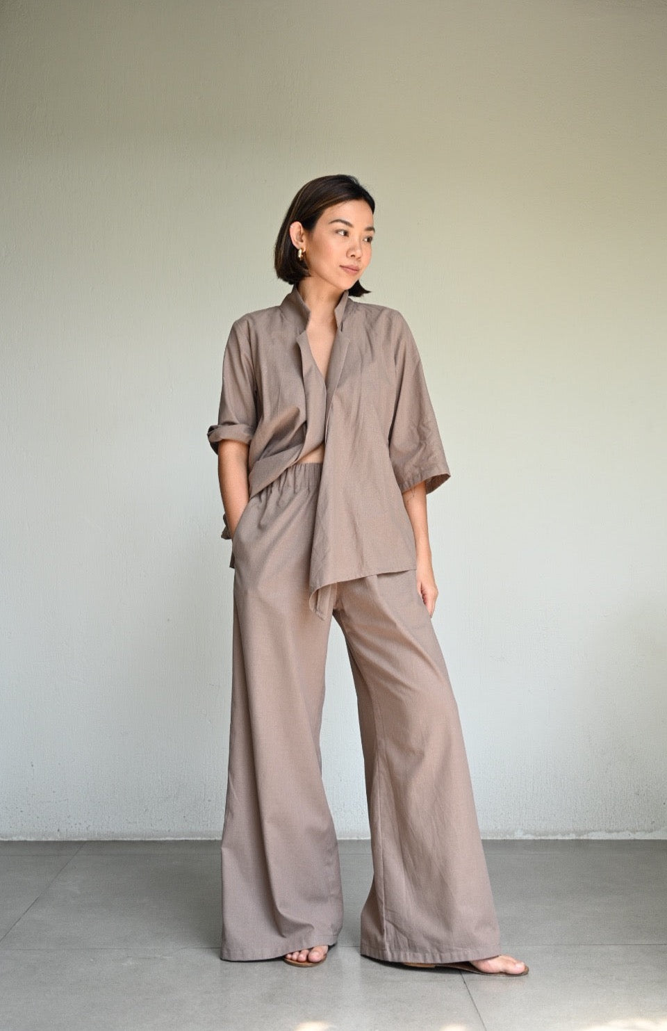 Nara Set in Cotton Linen
