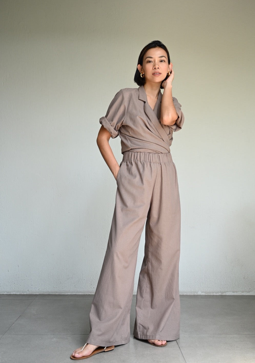 Nara Set in Cotton Linen