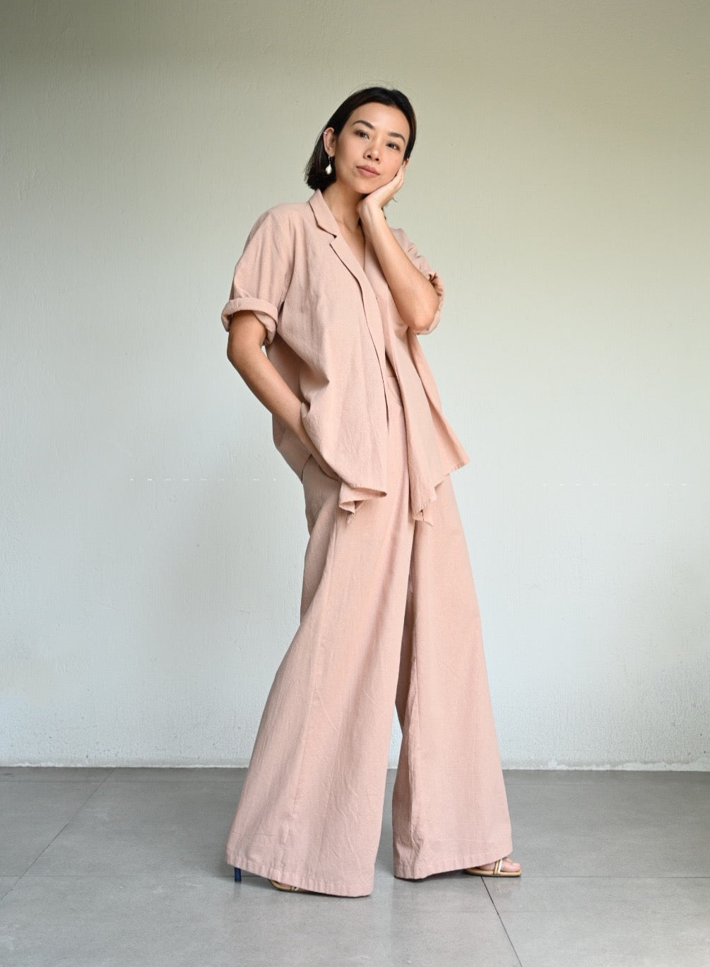 Nara Set in Cotton Linen