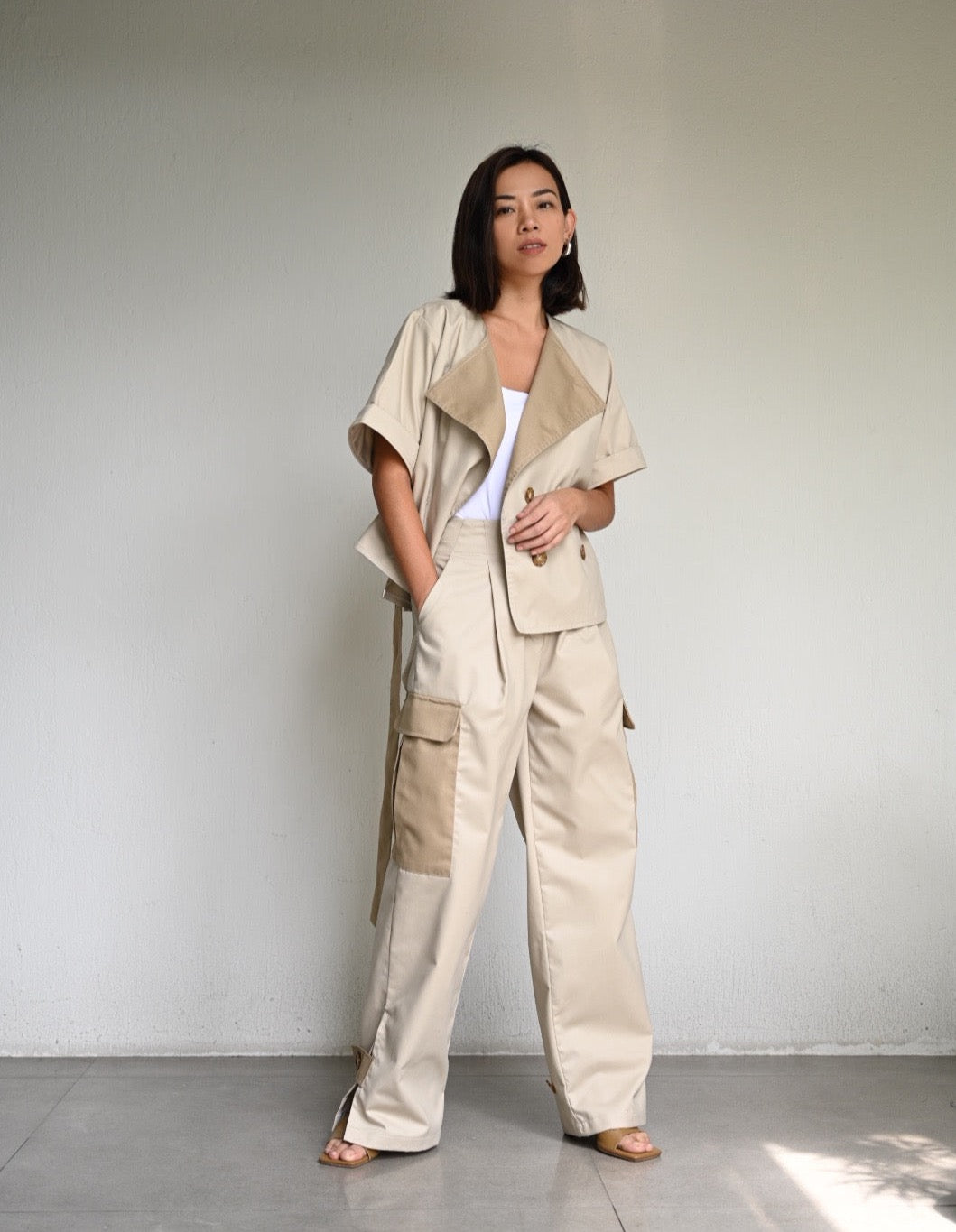 Malek 2-tone Cargo Pants